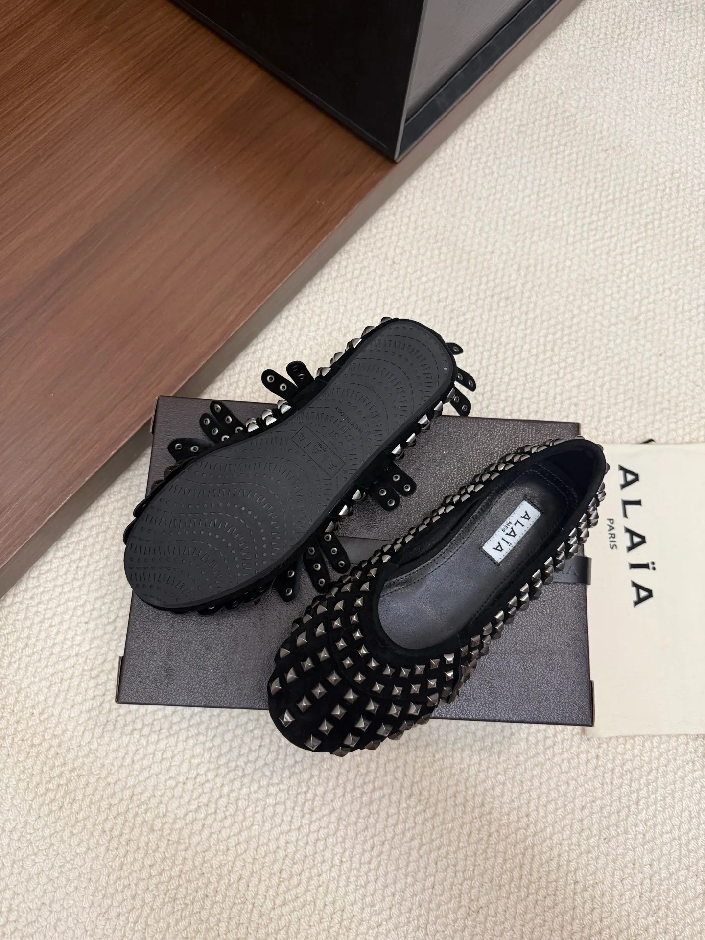 Women's Ballet Flats ALAIA 18042046
