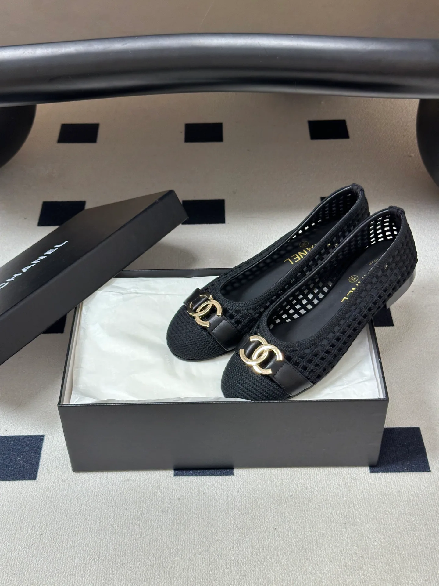 Women's Ballet Flats CHANEL 17403436