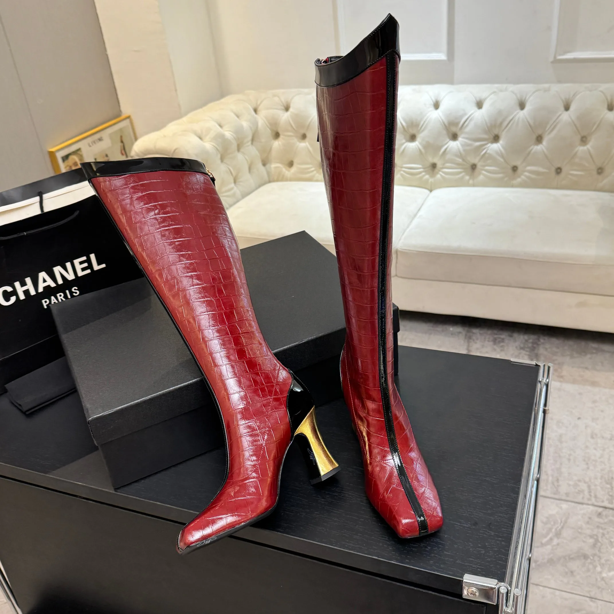 Women's Boots CHANEL 18062458