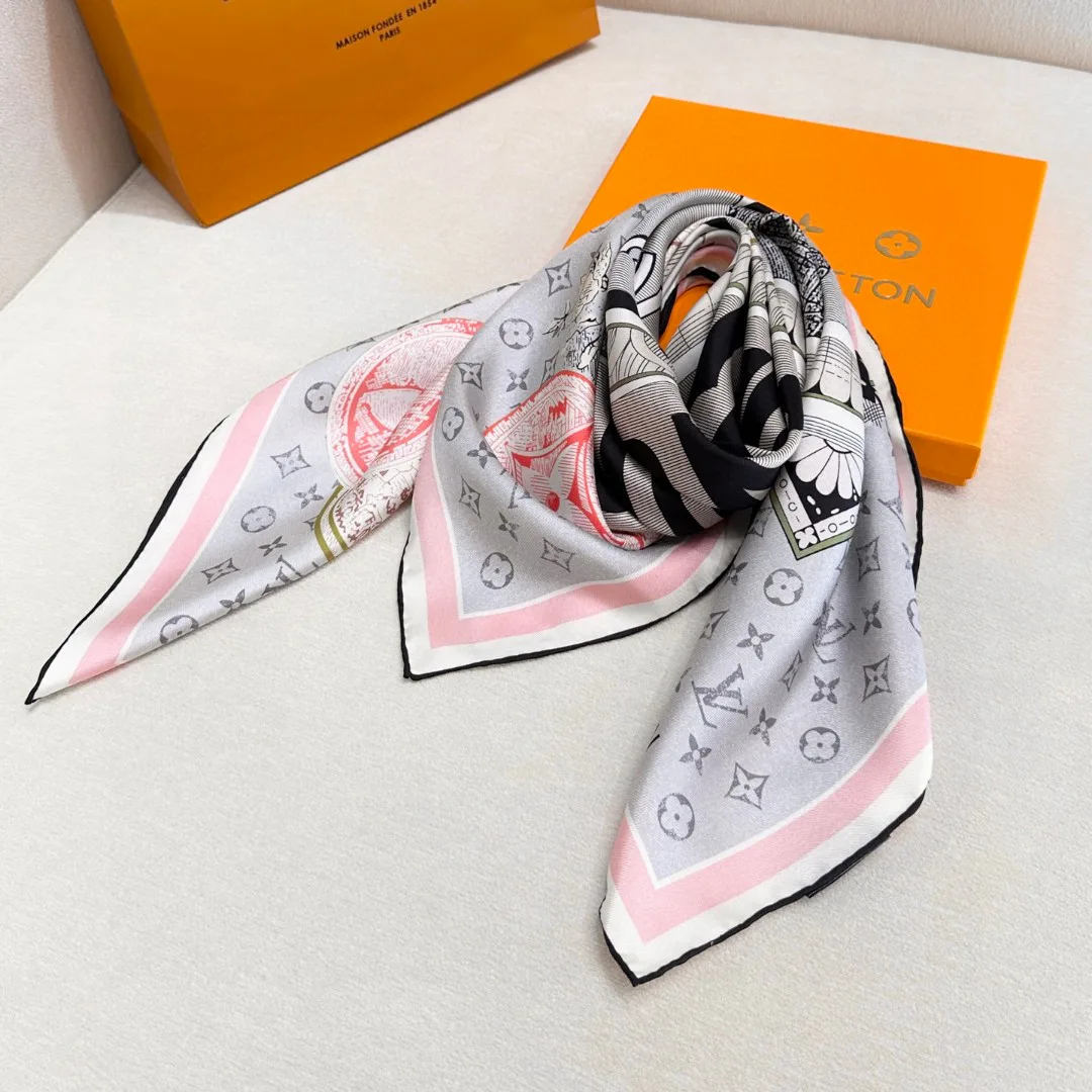 Silk Scarves LOUIS VUITTON 18501136