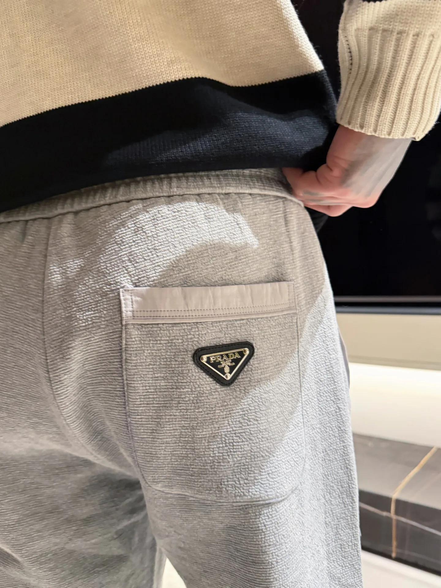 Men's Trousers PRADA 18499695