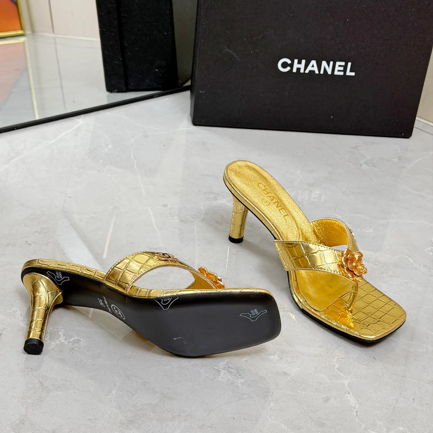 Women's Open-Toe Sandals CHANEL 17335023