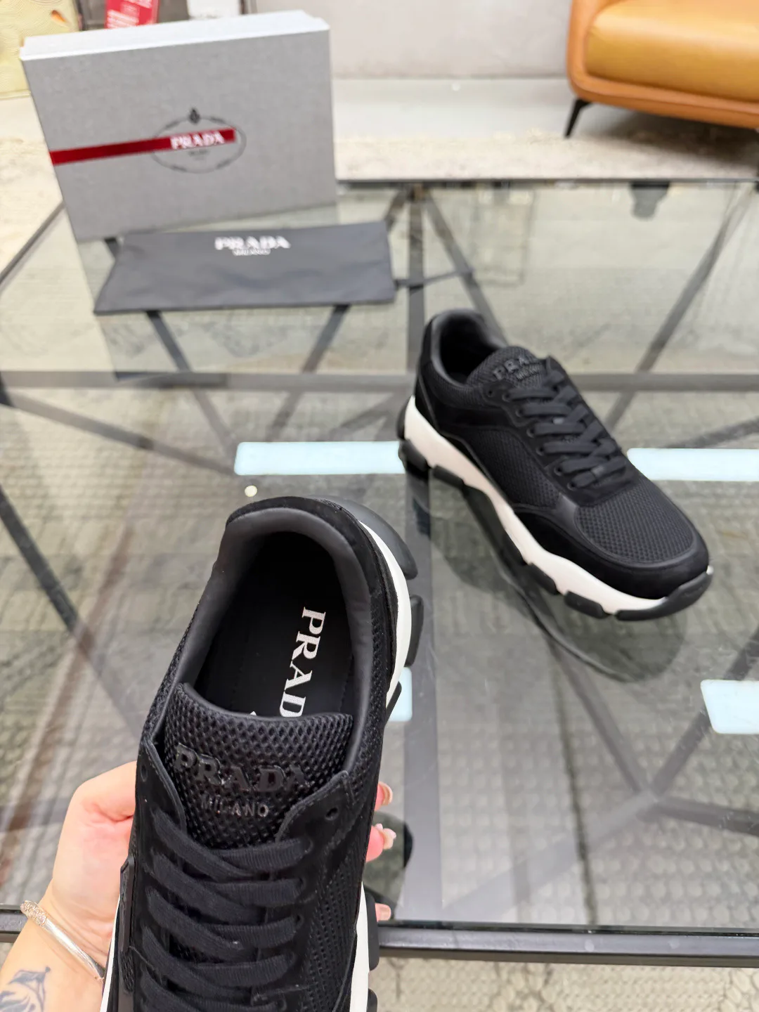 Men's Sneakers PRADA 18500131