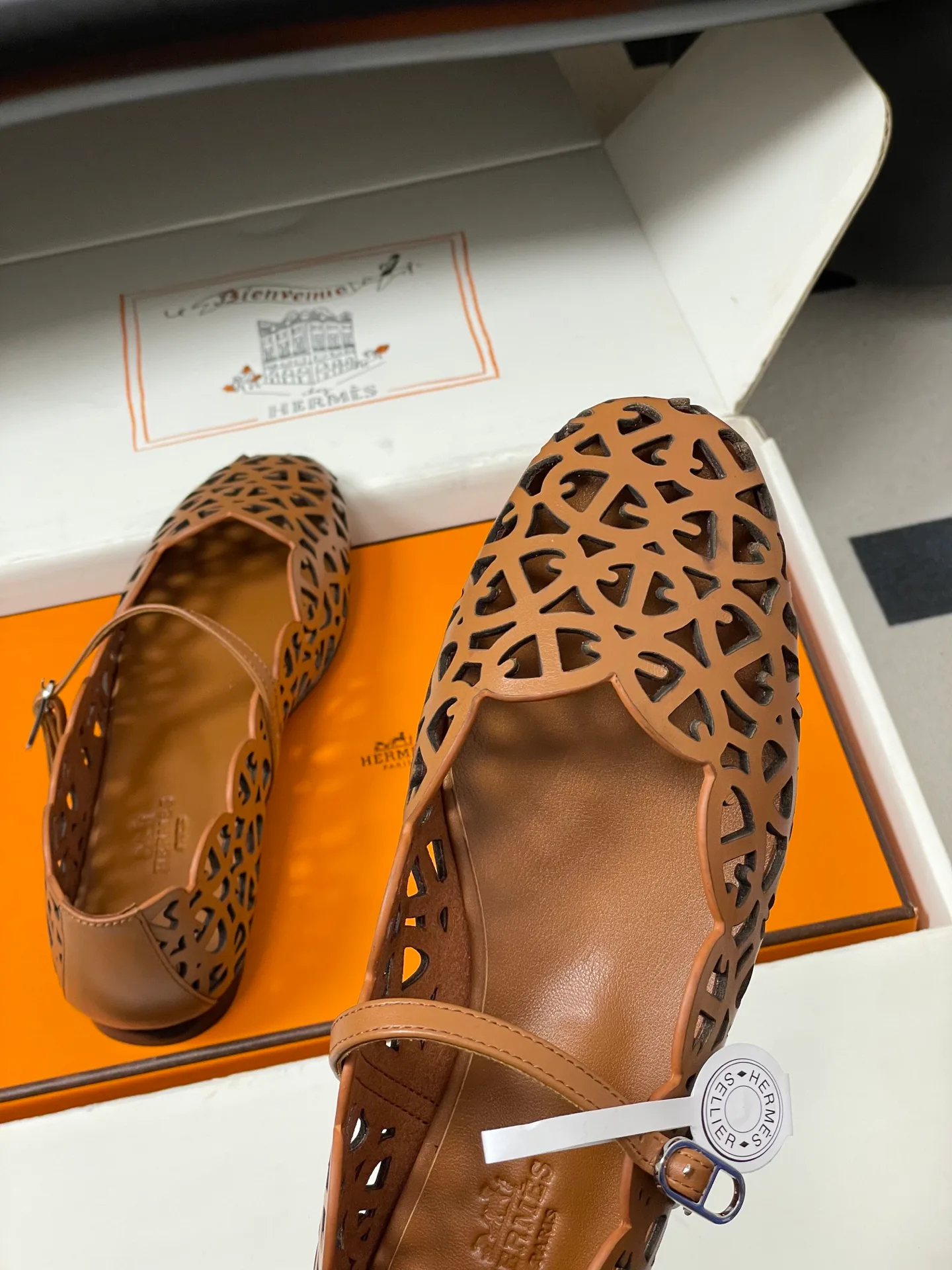 Women's Ballet Flats HERMES 17558036