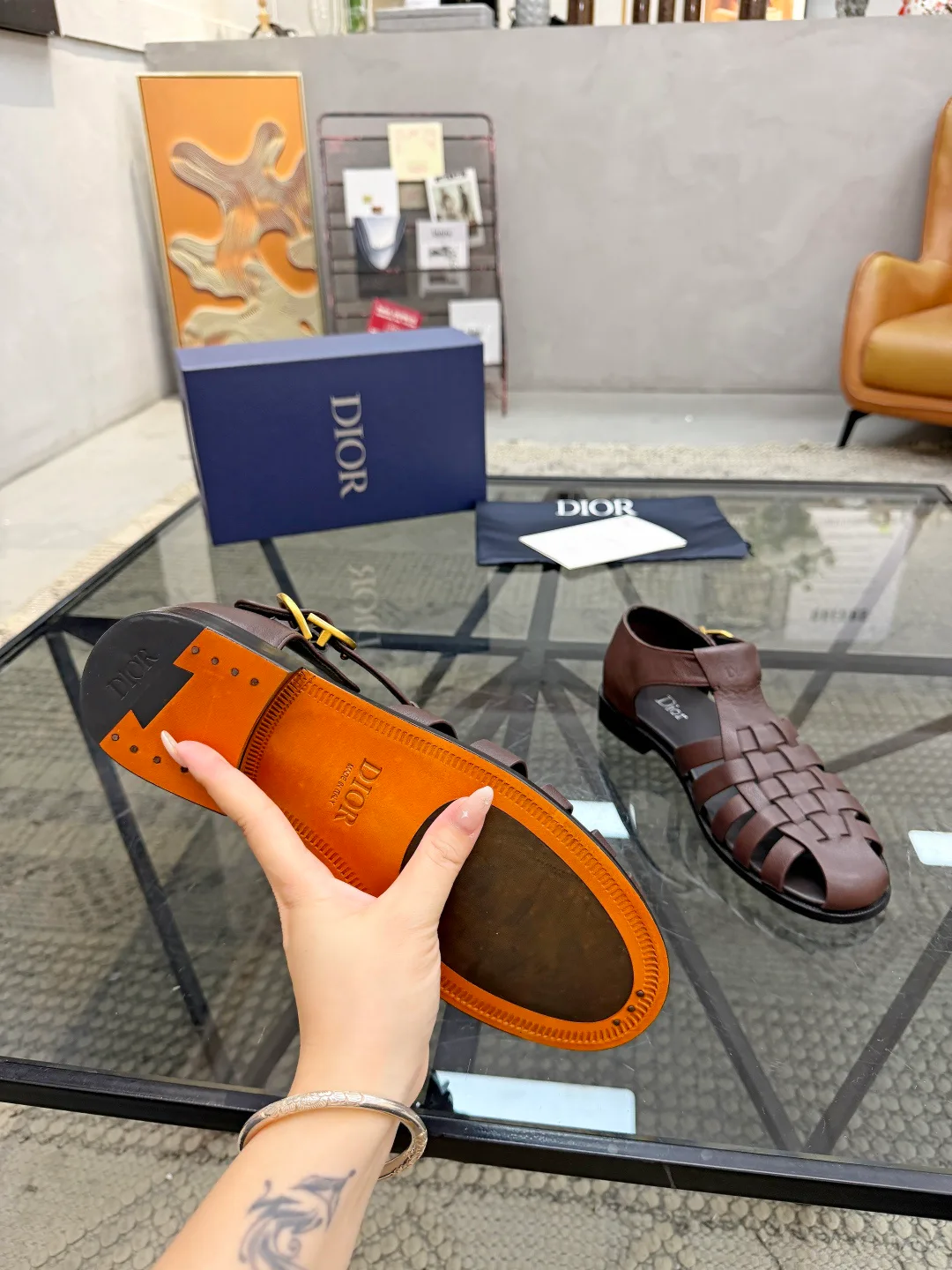 Men's Sandals CHRISTIAN DIOR 17951129