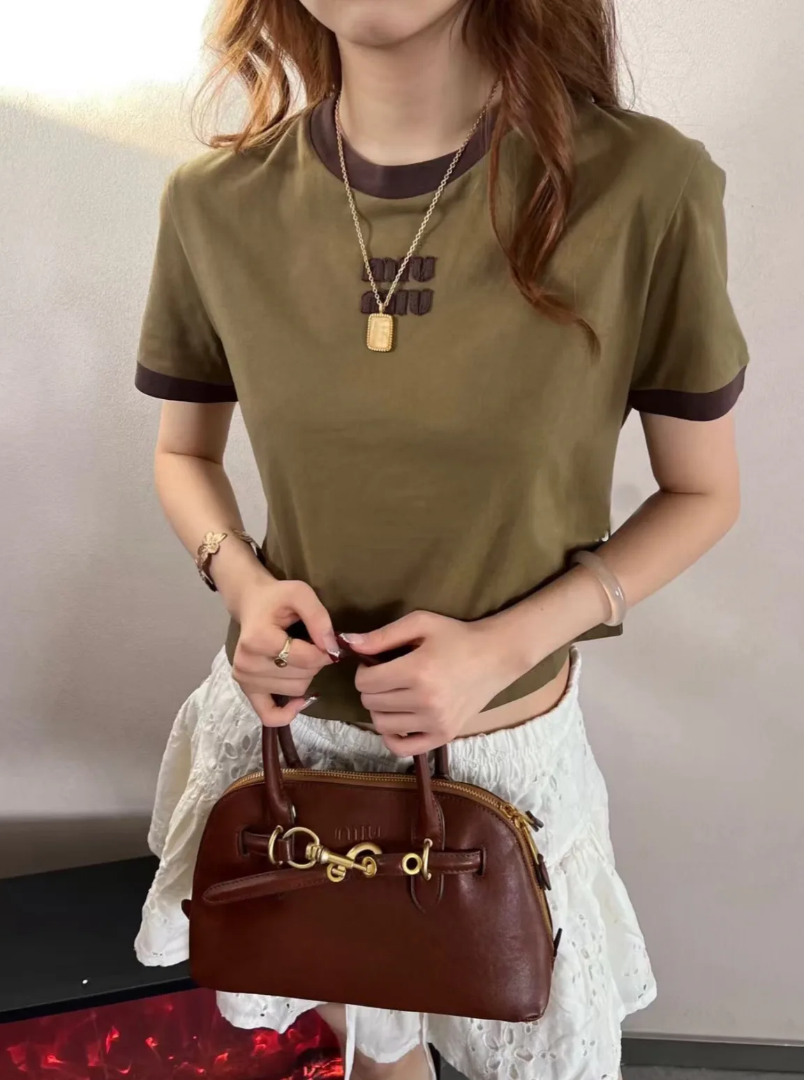 Women's T-Shirts MIU MIU 16860709