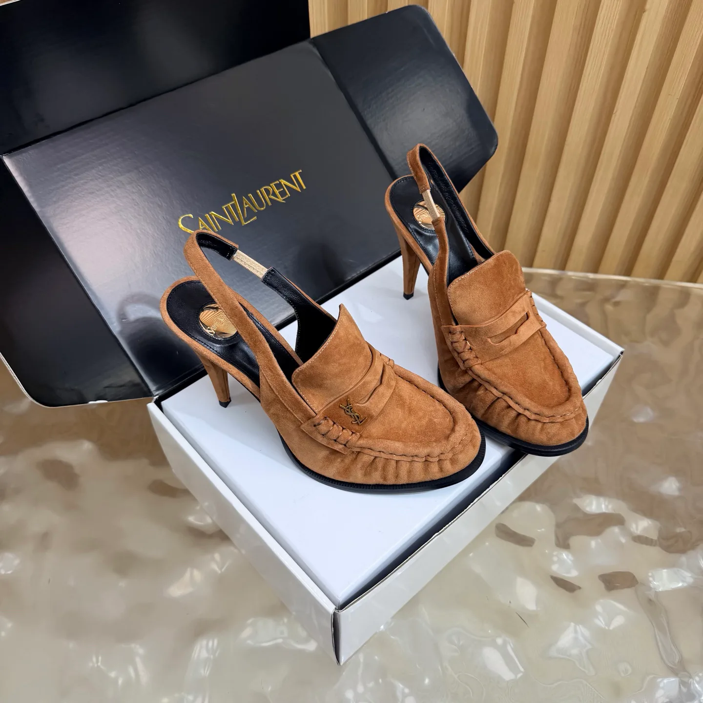 Лоферы И Мокасины Женские Saint Laurent 18645946