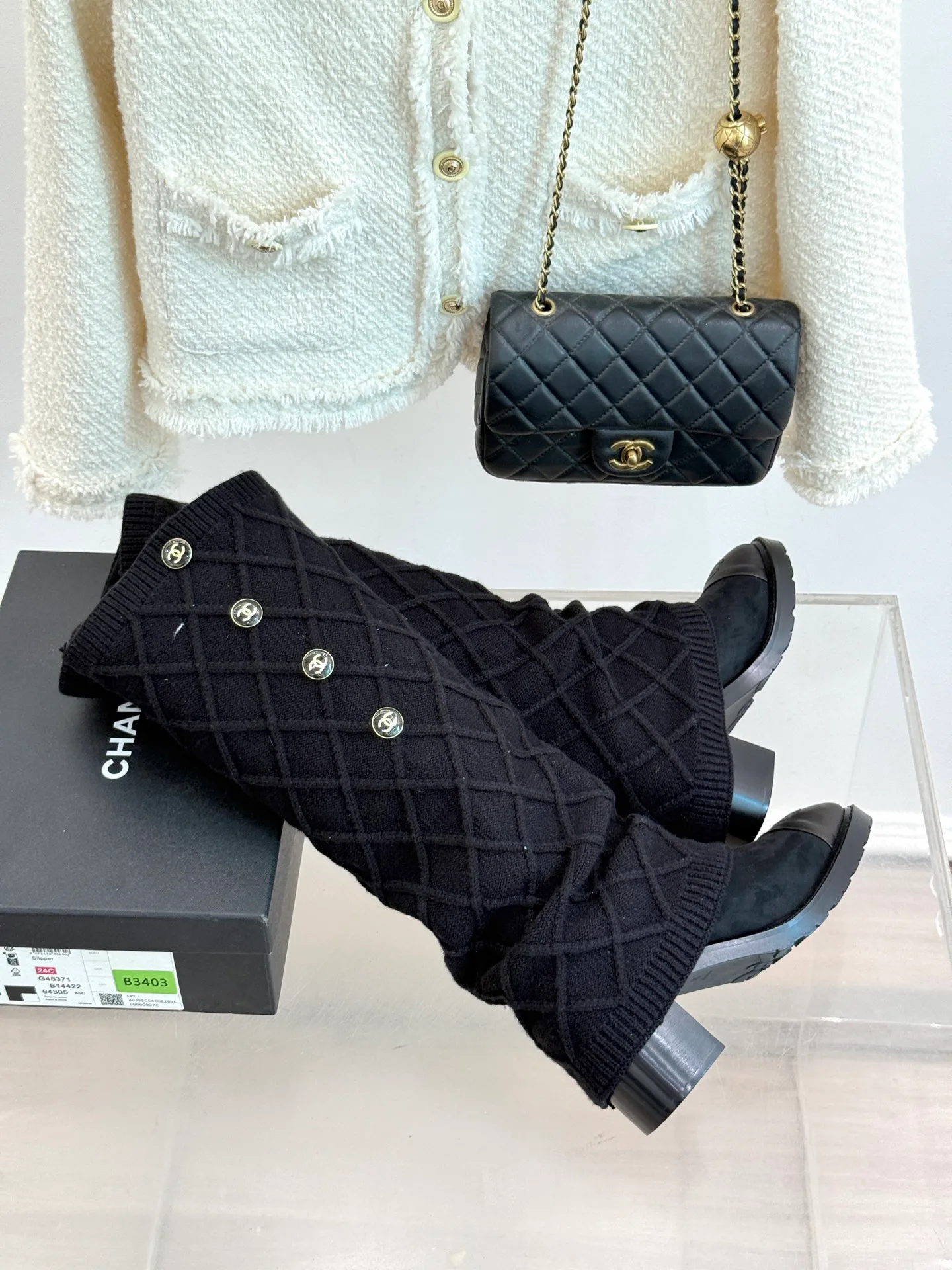 Women's Boots CHANEL 17831309