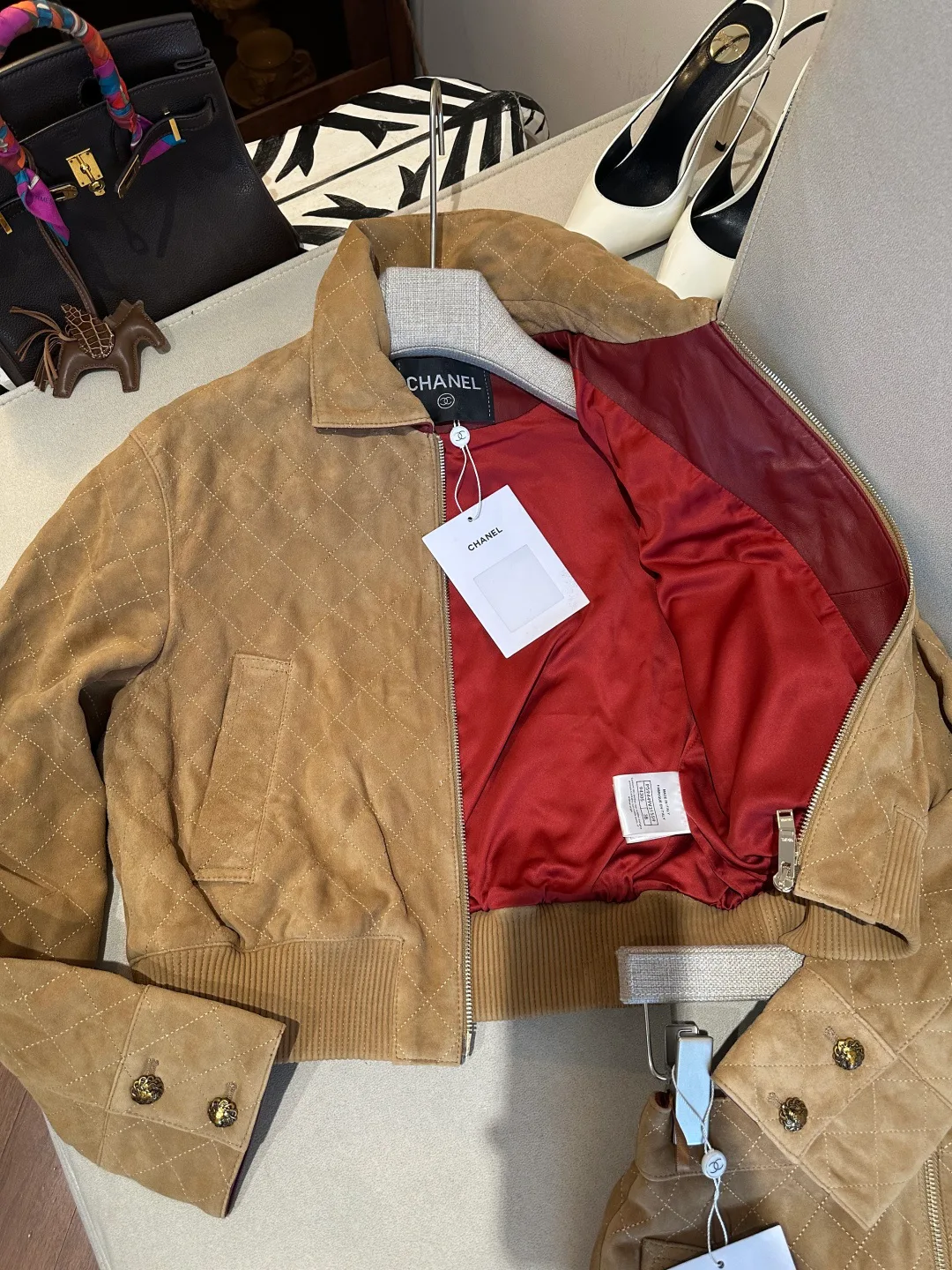 Women's Leather Jackets And Sheepskin Coats CHANEL 17829699