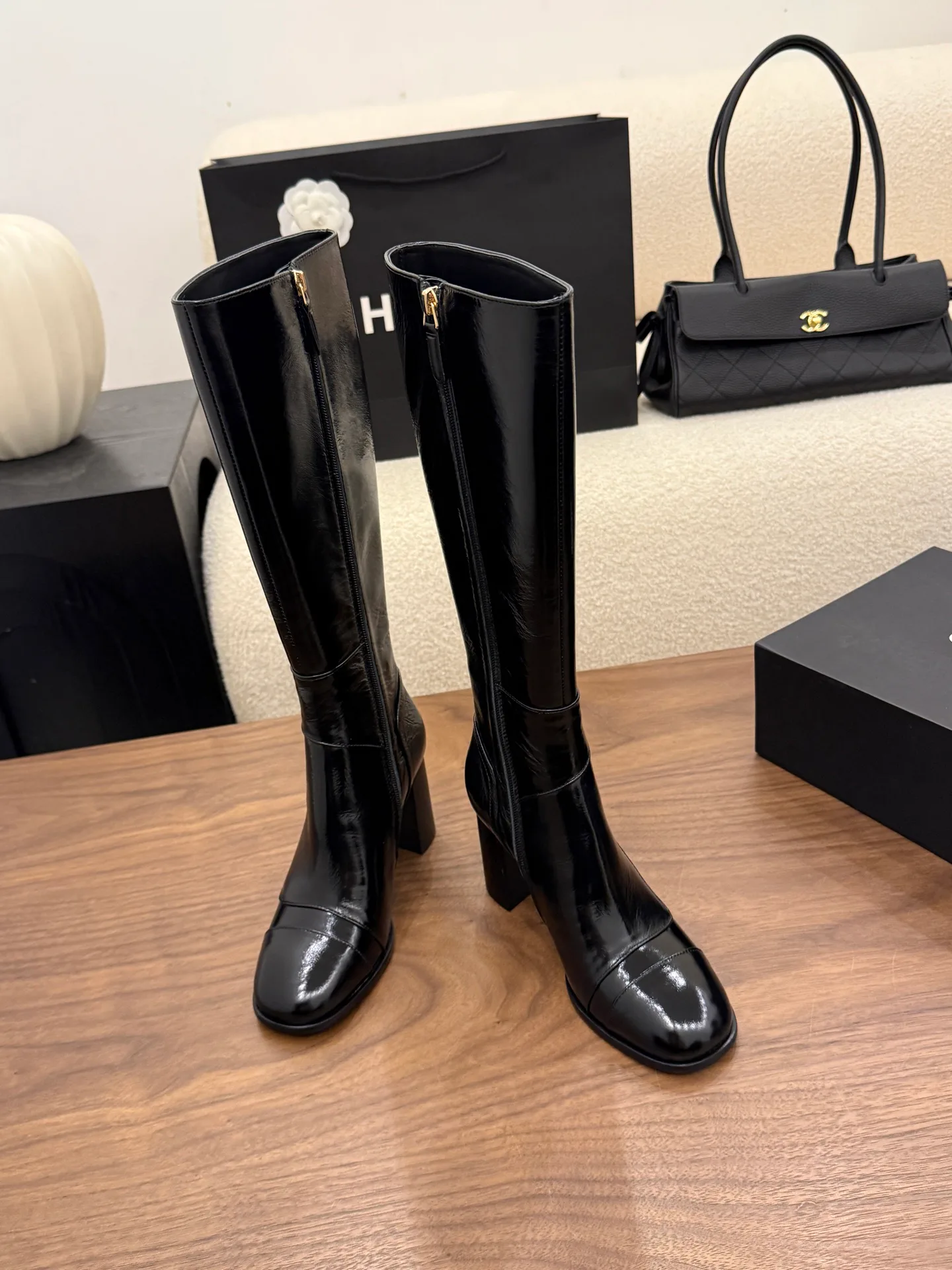 Women's Boots CHANEL 17939489
