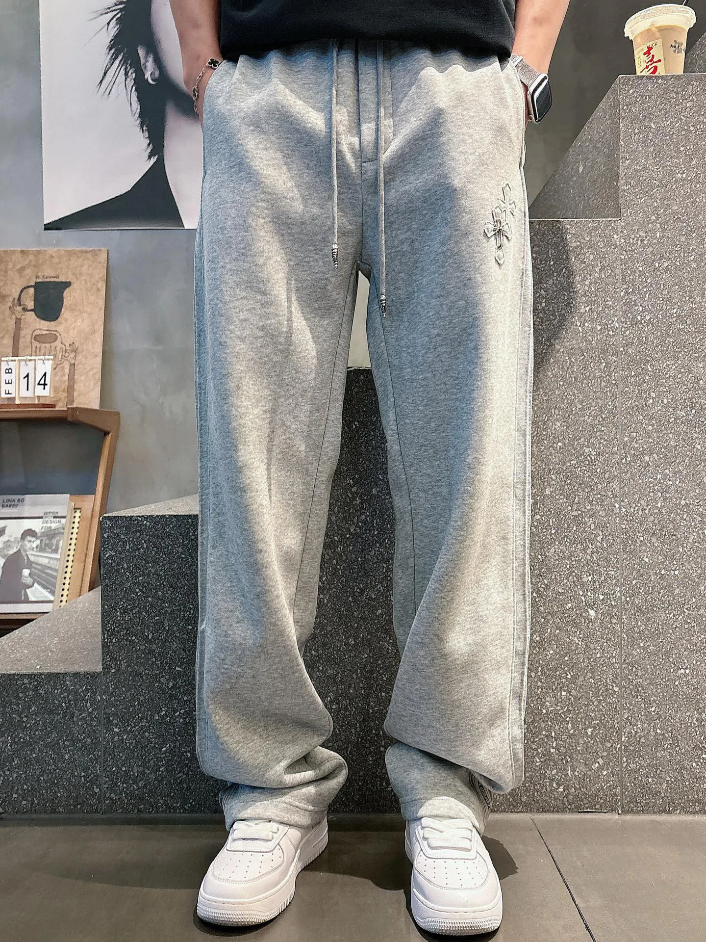 Брюки Мужские Chrome Hearts 18596882
