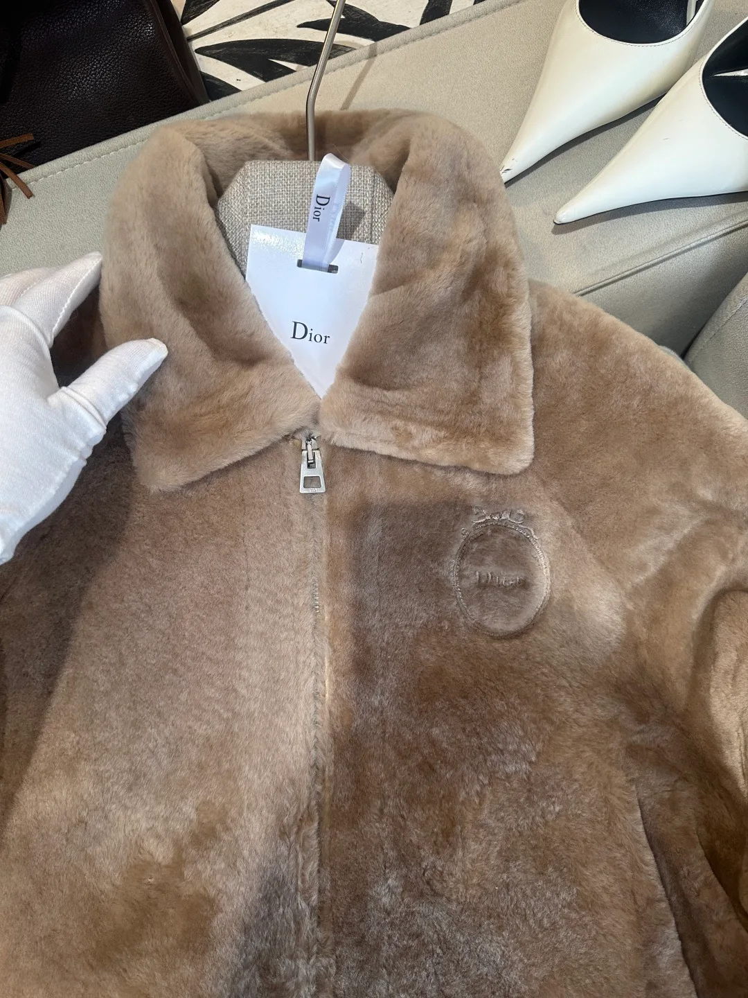 Women's Leather Jackets And Sheepskin Coats CHRISTIAN DIOR 18333447