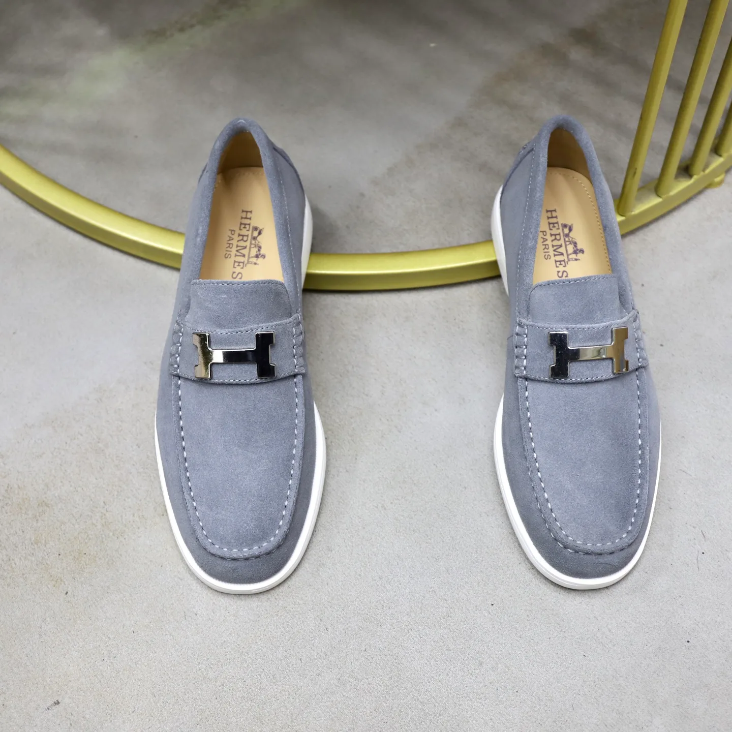 Men's Loafers And Dress Shoes HERMES 18103090