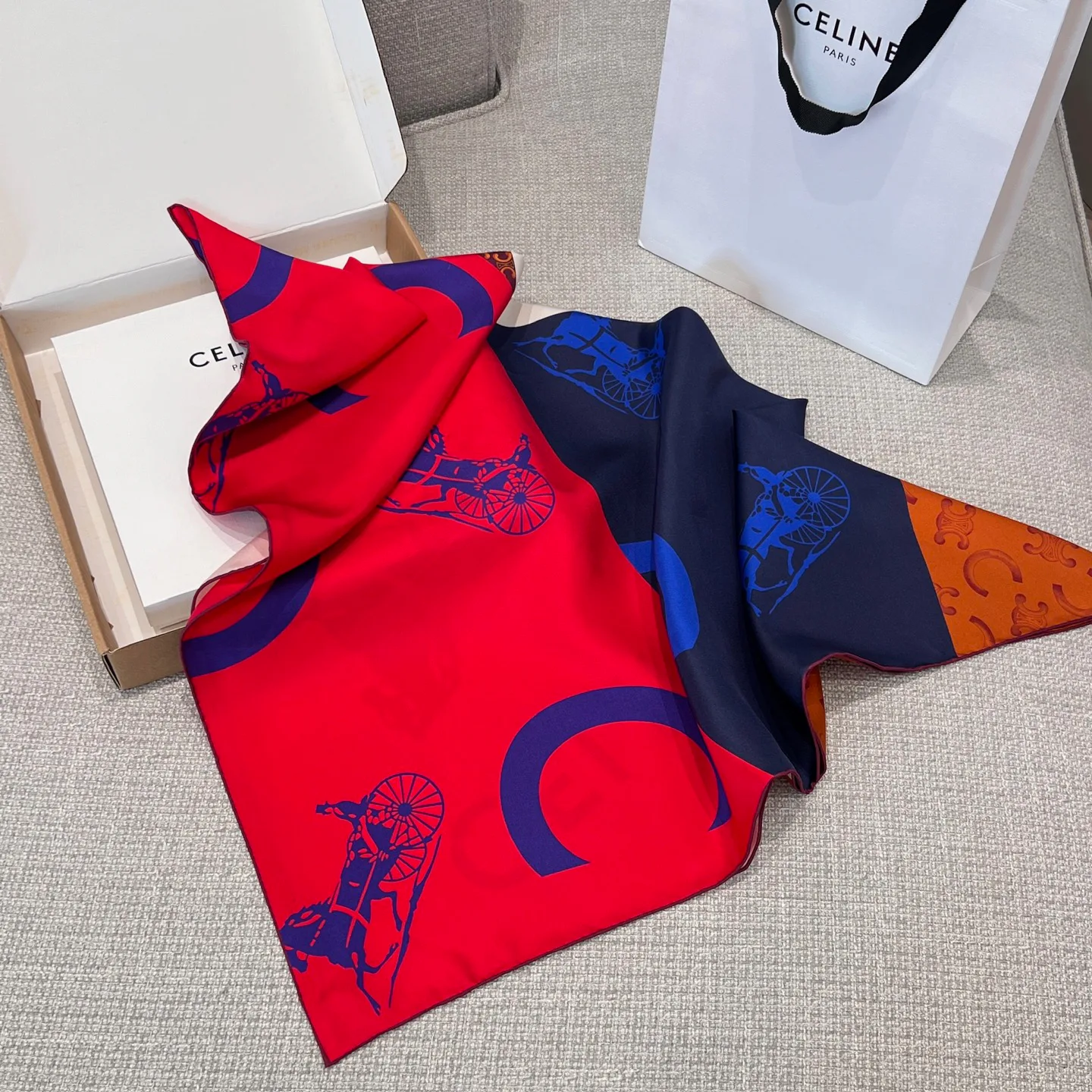 Silk Scarves CELINE 17754310