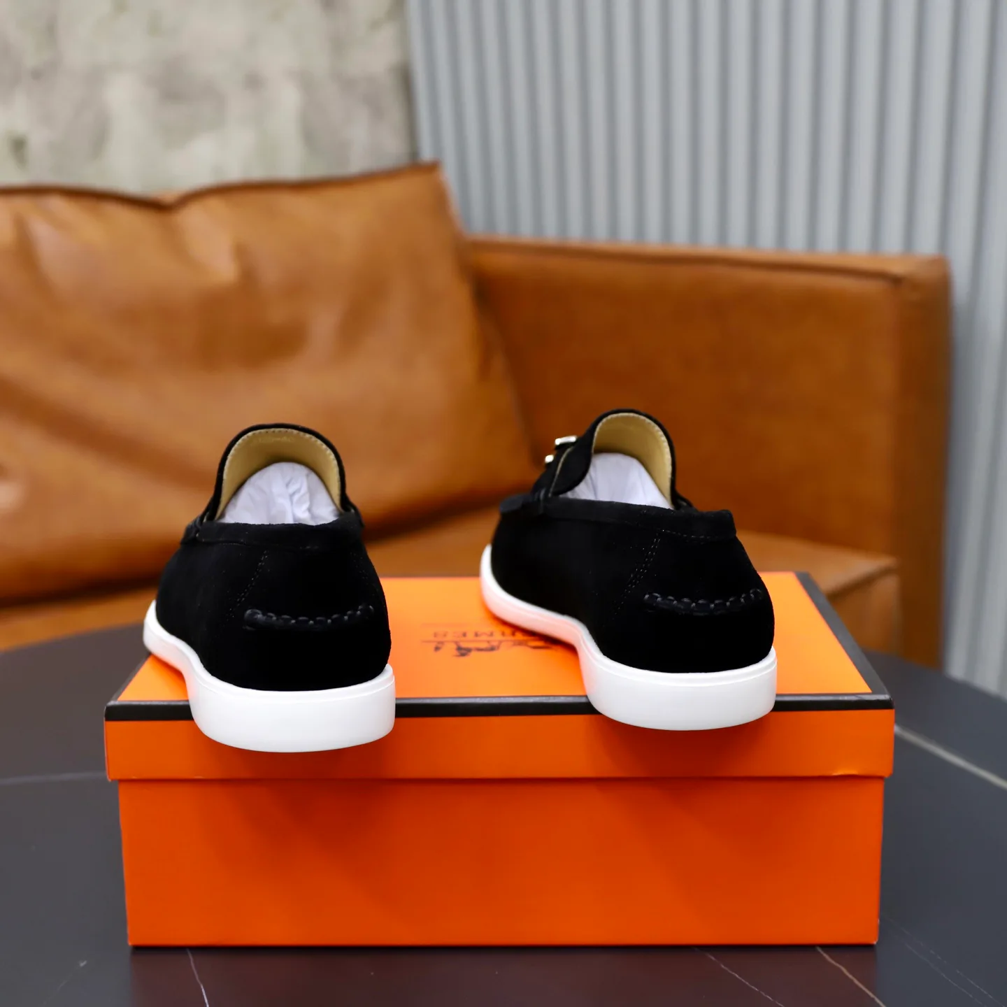 Men's Loafers And Dress Shoes HERMES 17911022