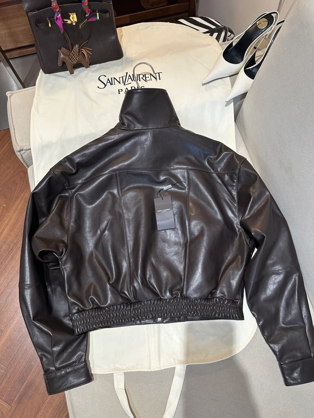 Women's Leather Jackets And Sheepskin Coats SAINT LAURENT 18040518