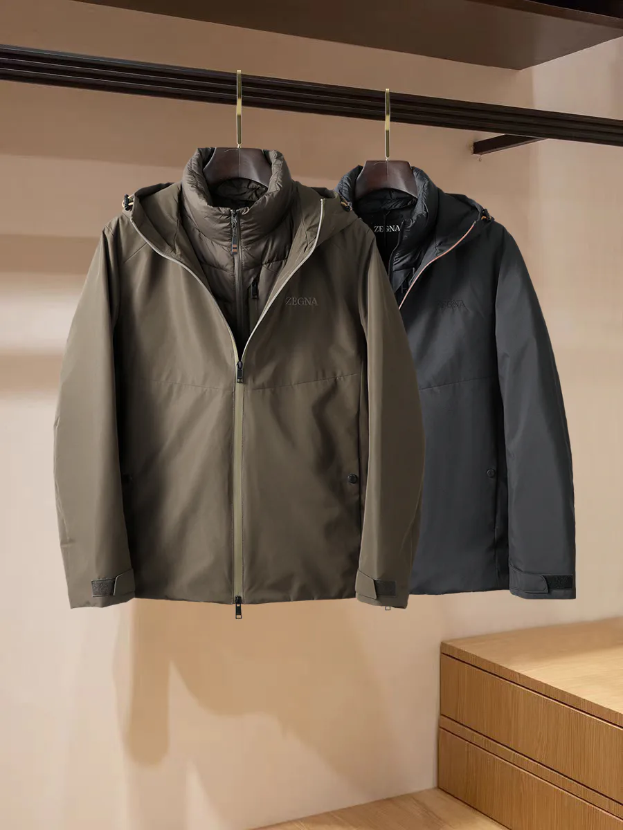 Куртки И Пуховики Мужские Zegna 18620383