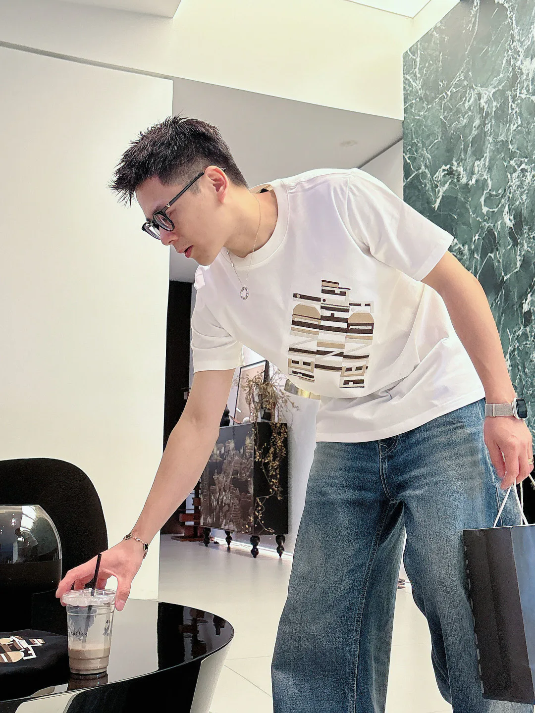 Men's T-Shirts FENDI 17349000