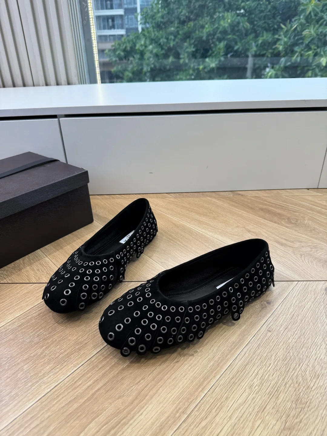 Women's Ballet Flats ALAIA 17480802