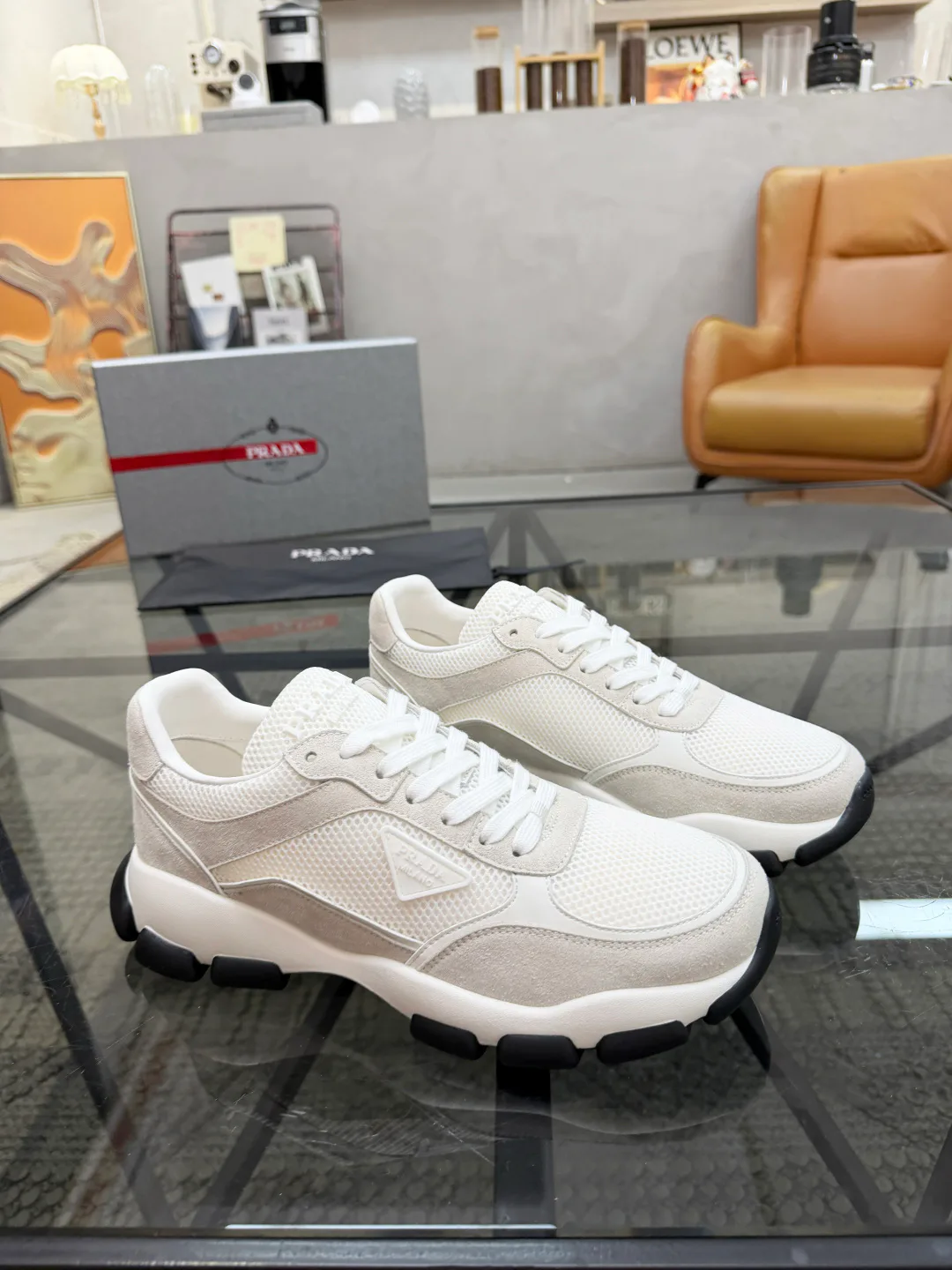 Men's Sneakers PRADA 18500130