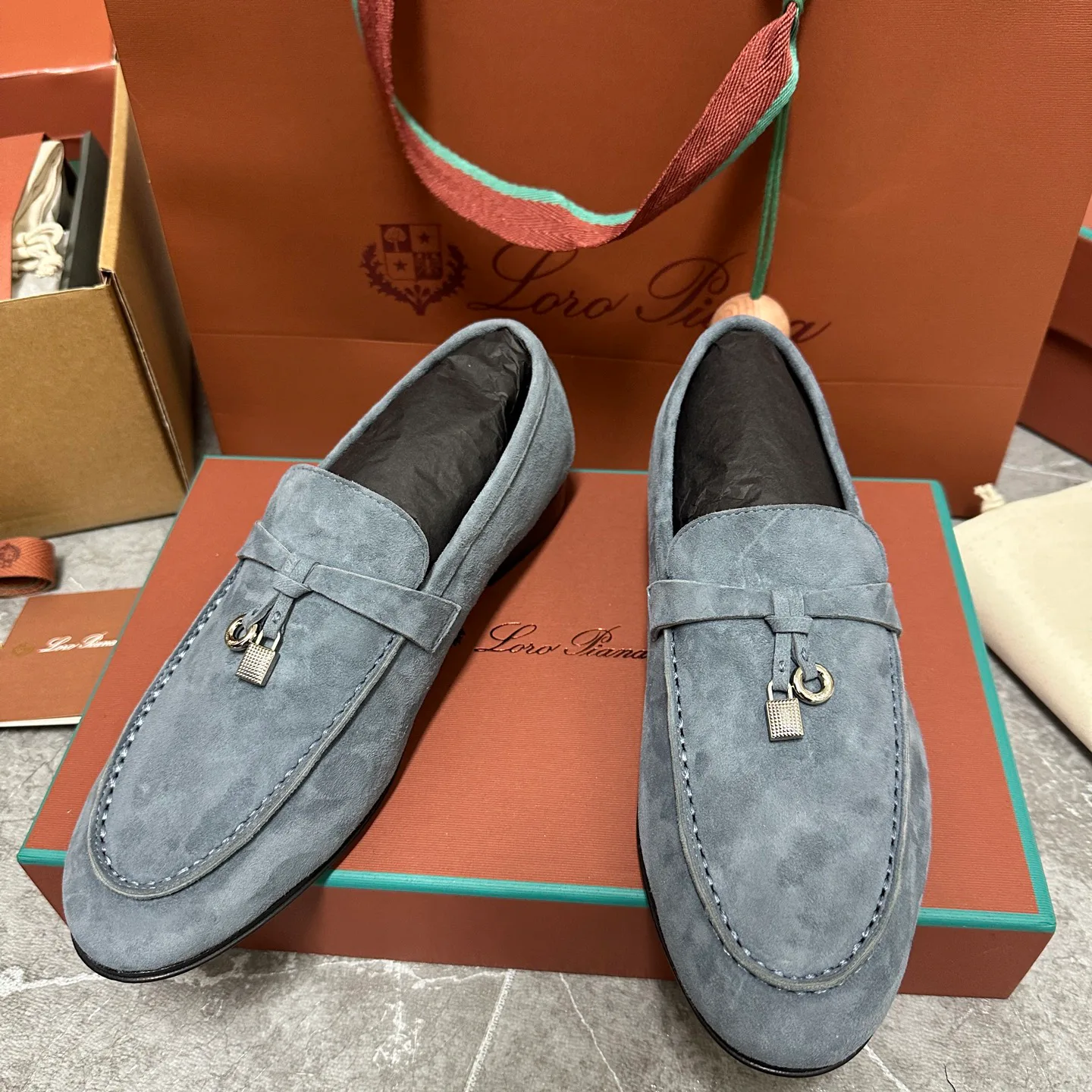 Men's Loafers And Dress Shoes LORO PIANA 17787177
