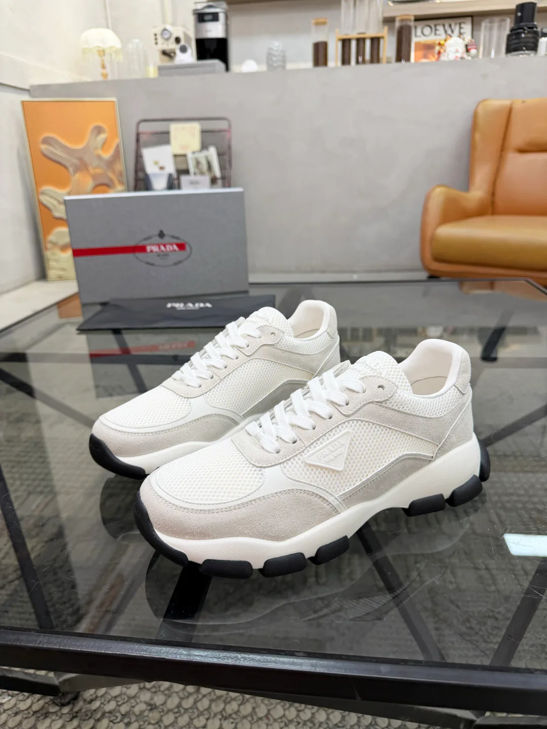 Men's Sneakers PRADA 18500130