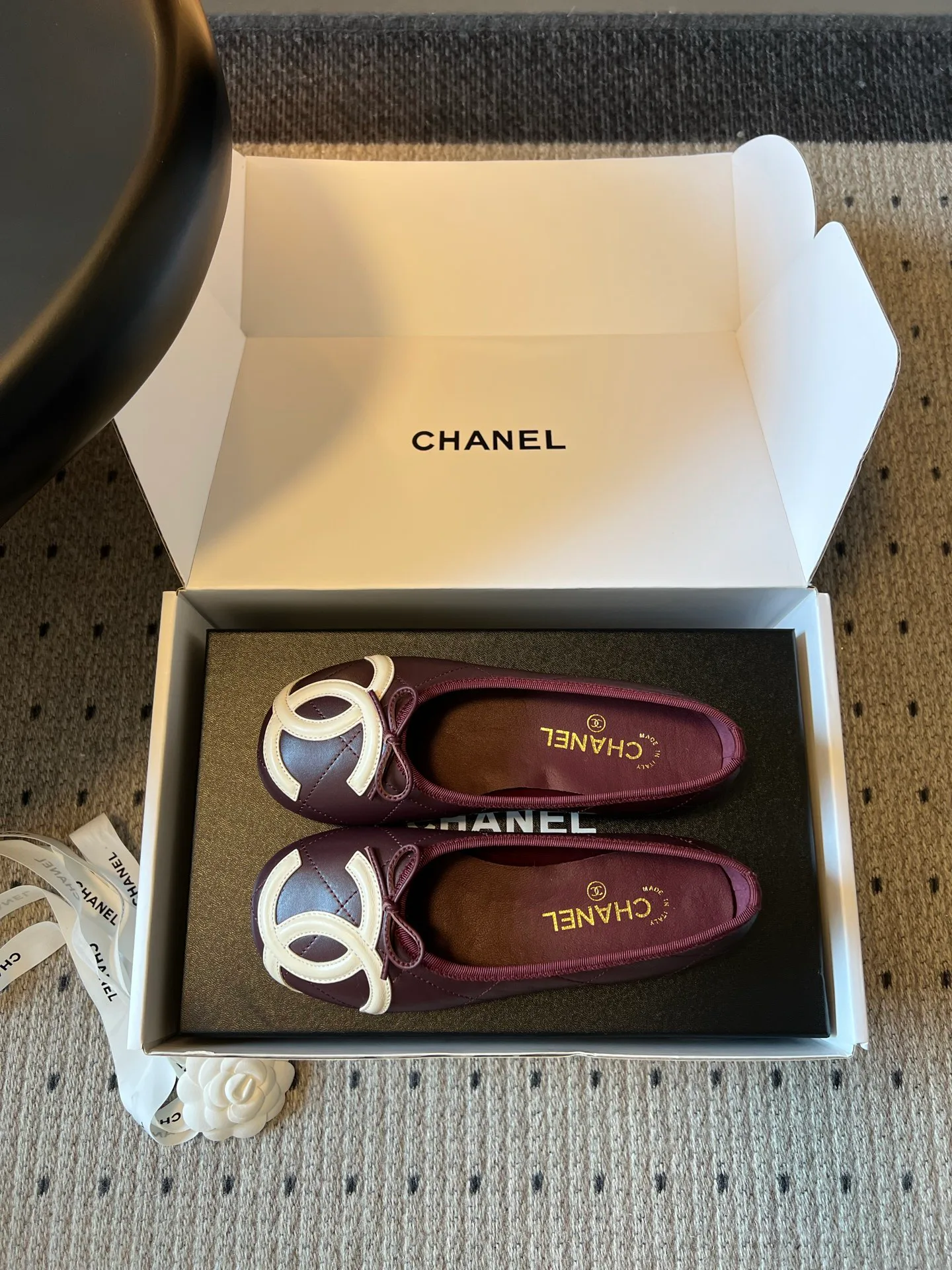 Women's Ballet Flats CHANEL 17419446