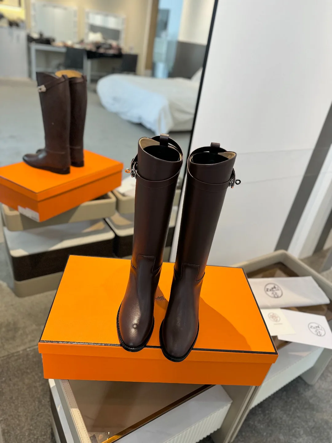 Women's Boots HERMES 18521253
