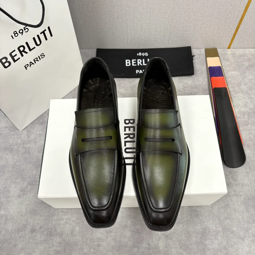 Men's Loafers And Dress Shoes BERLUTI 18117426