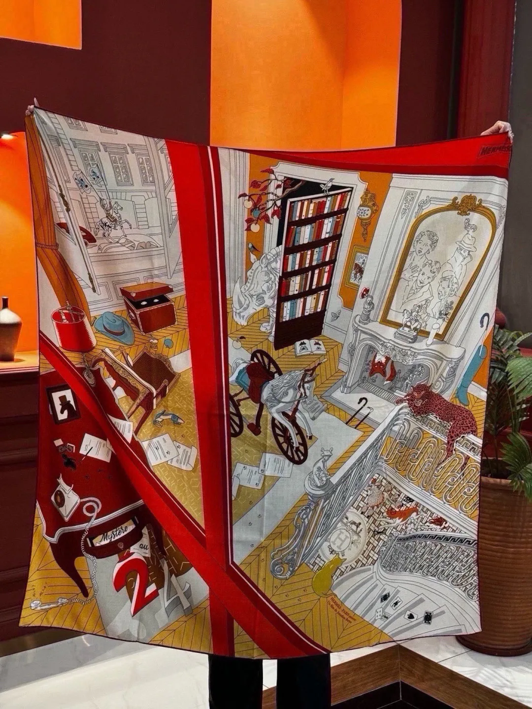 Silk Scarves HERMES 18222550