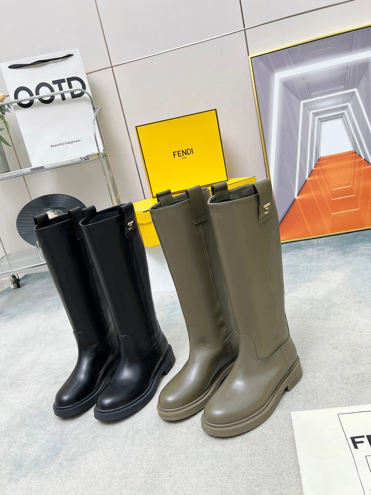 Women's Boots FENDI 18104309