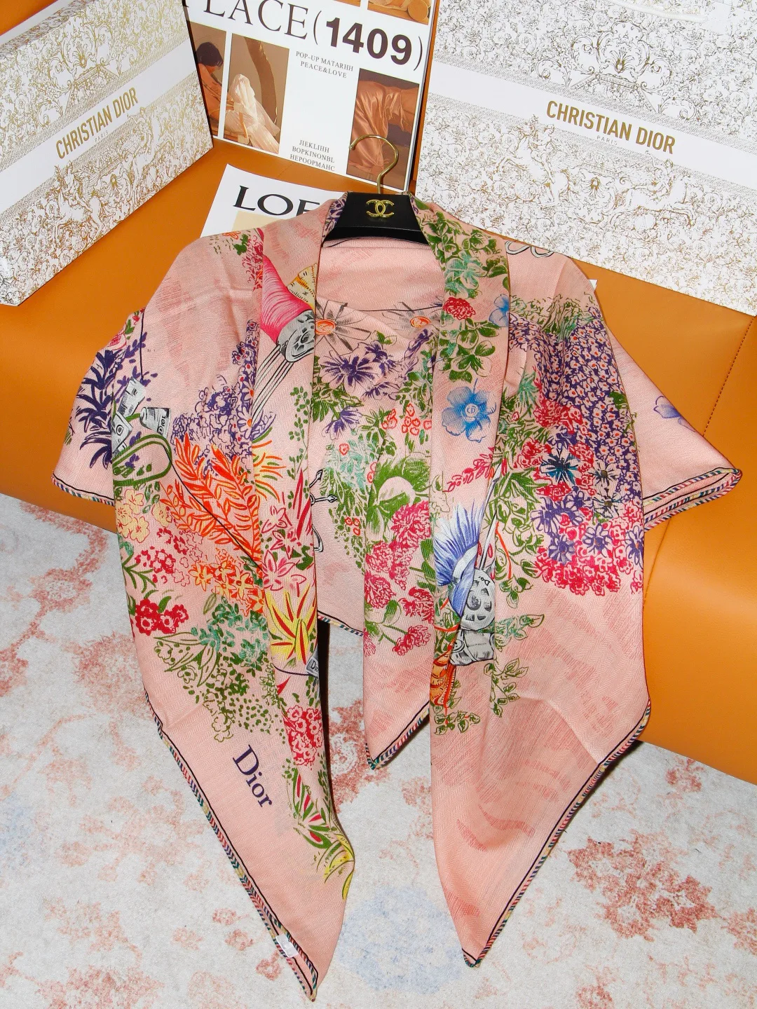 Silk Scarves CHRISTIAN DIOR 17925774