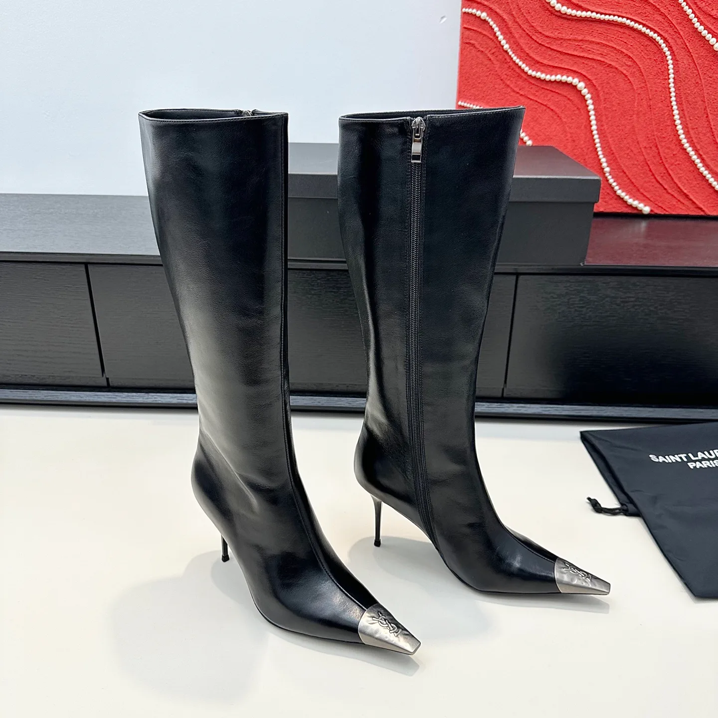 Сапоги Женские Saint Laurent 18676600