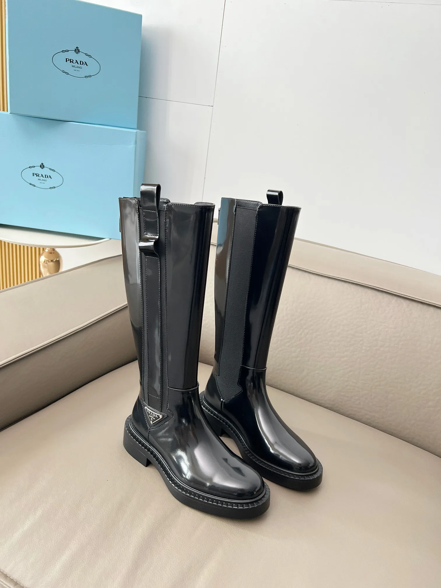 Women's Boots PRADA 17957429