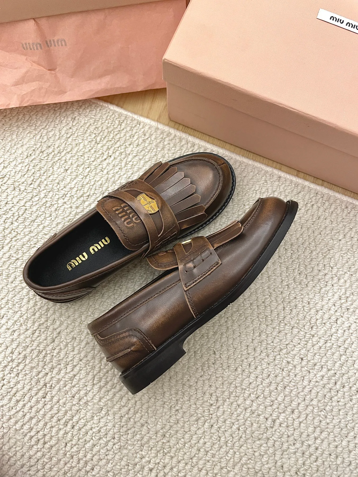 Women's Loafers And Moccasins MIU MIU 18459398