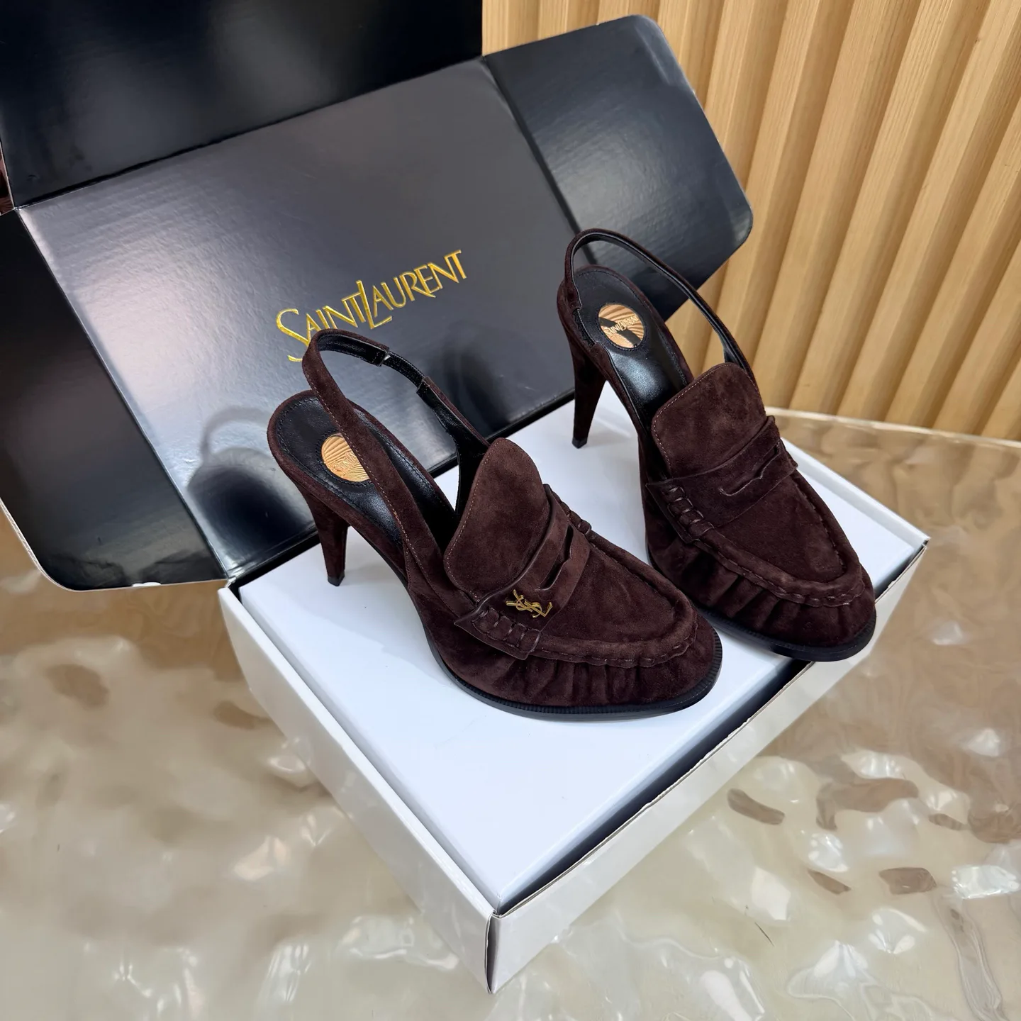 Лоферы И Мокасины Женские Saint Laurent 18676021