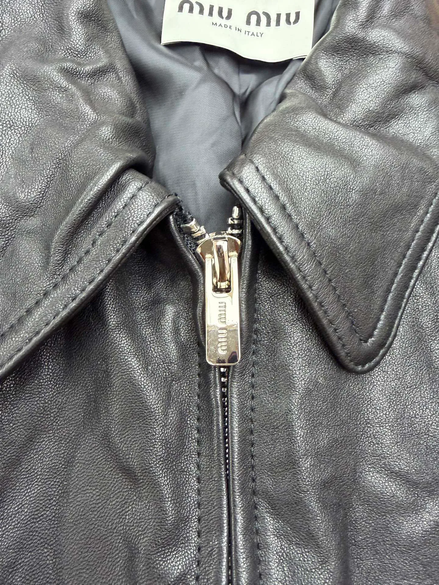 Women's Leather Jackets And Sheepskin Coats MIU MIU 17998805