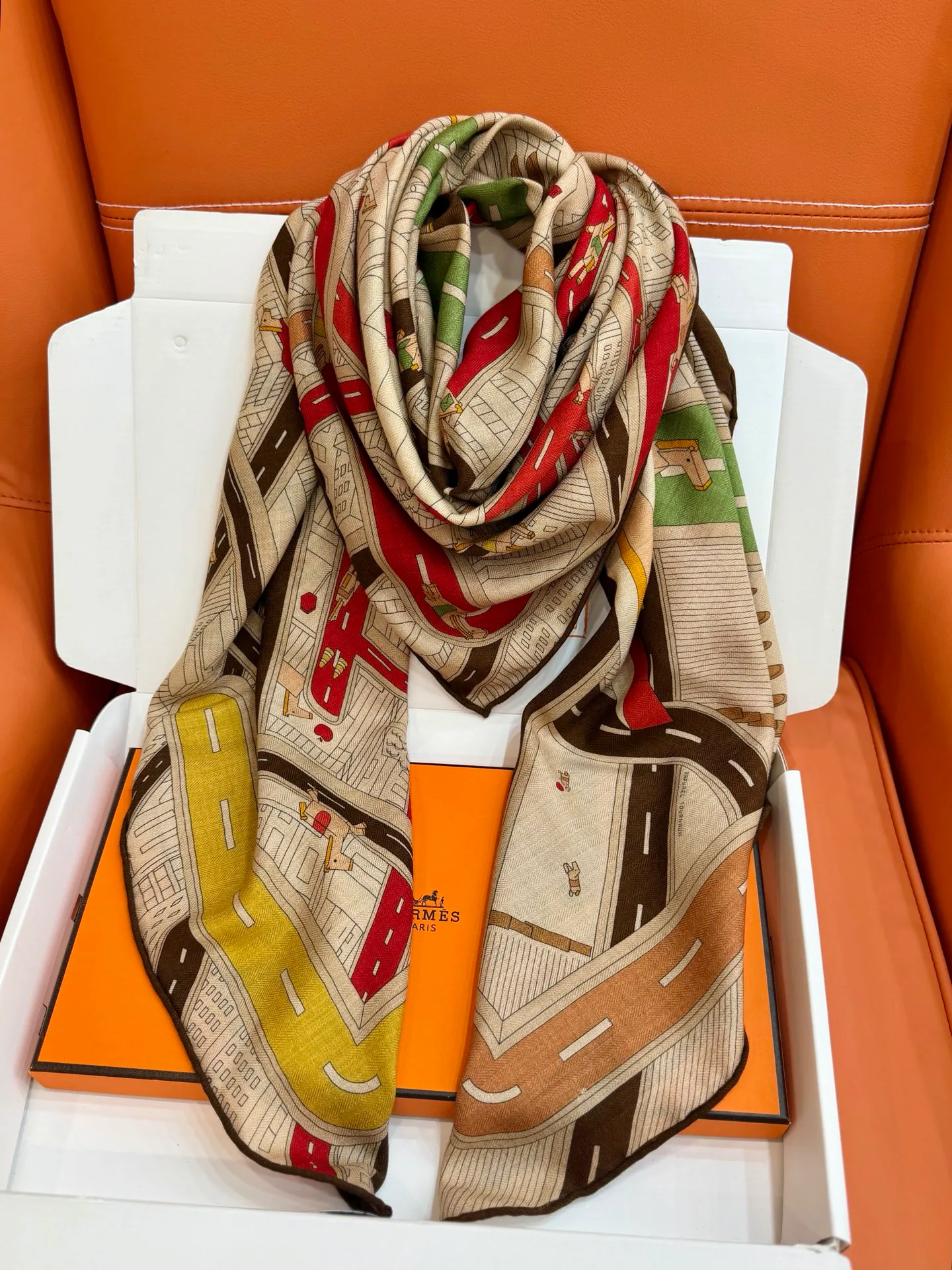 Silk Scarves HERMES 17991393