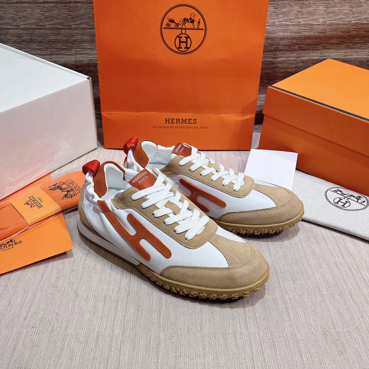 Men's Sneakers HERMES 17749545