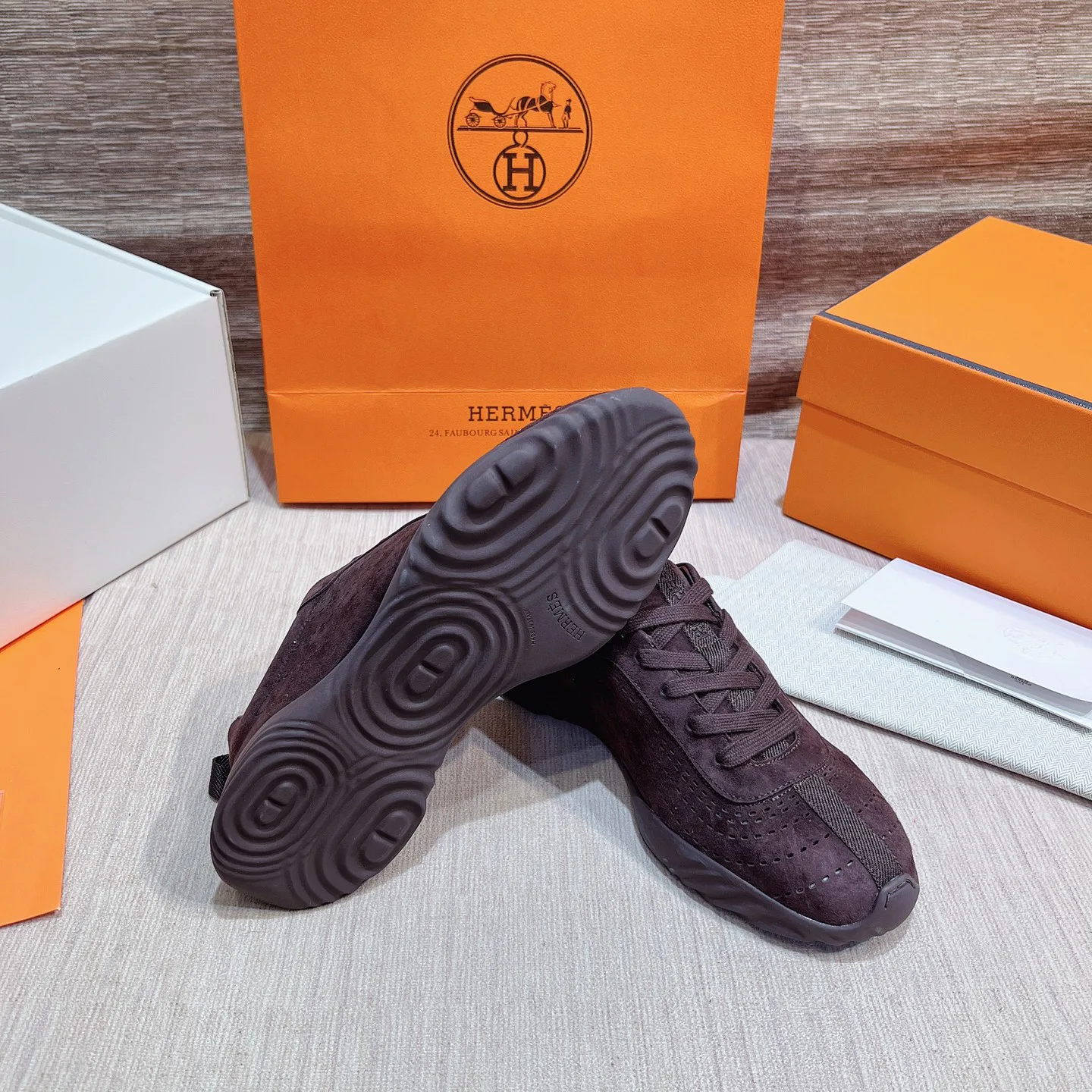 Men's Sneakers HERMES 17749562