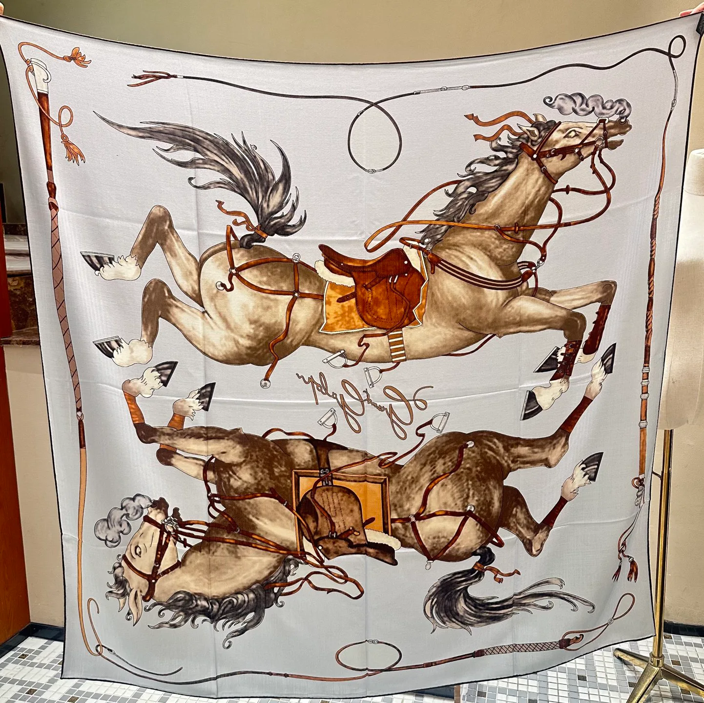 Silk Scarves HERMES 17754395