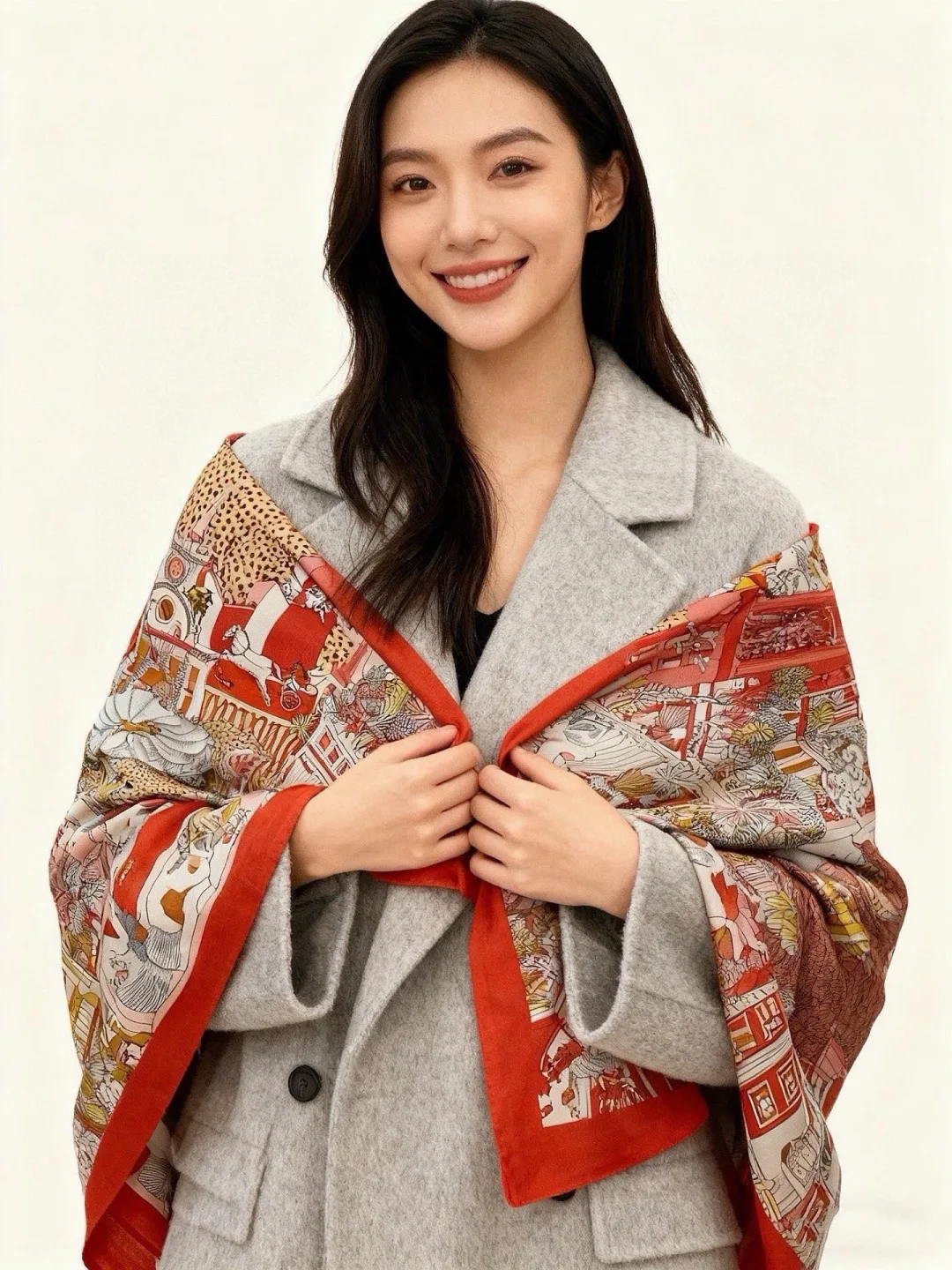Silk Scarves HERMES 18003580
