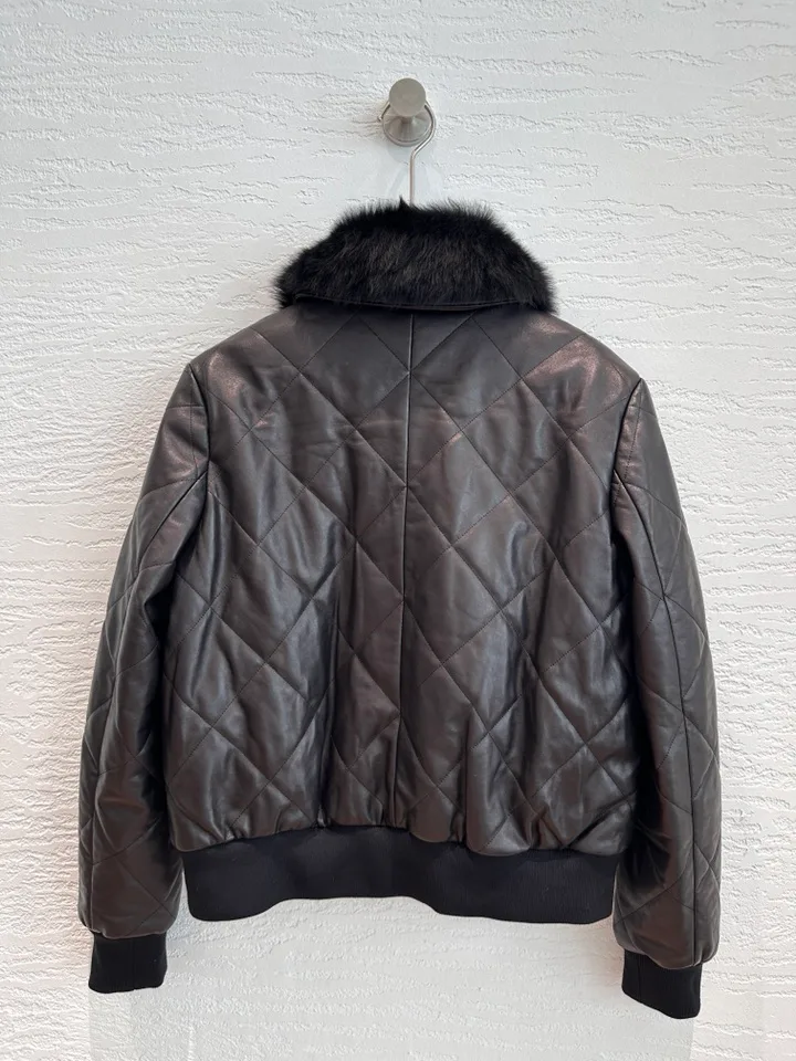 Women's Leather Jackets And Sheepskin Coats CHANEL 18417964