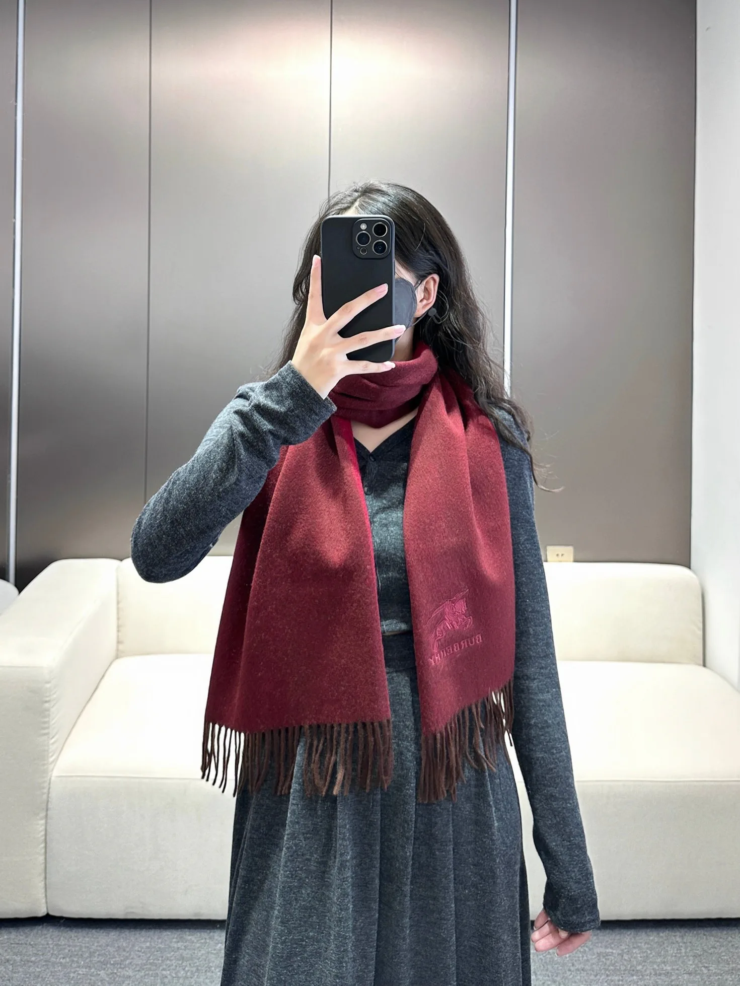 Scarves BURBERRY 18322260