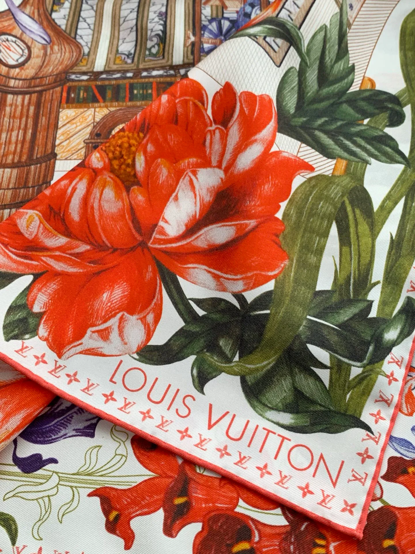 Silk Scarves LOUIS VUITTON 18003249