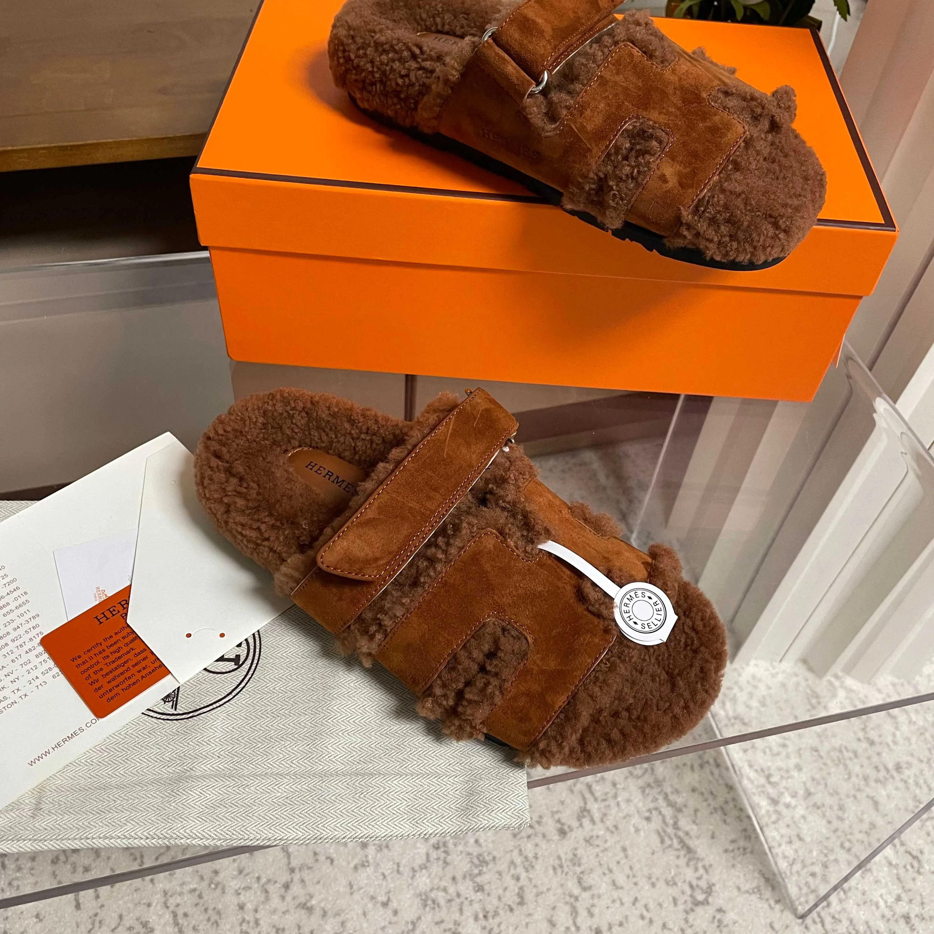 Women's Slippers HERMES 18436072