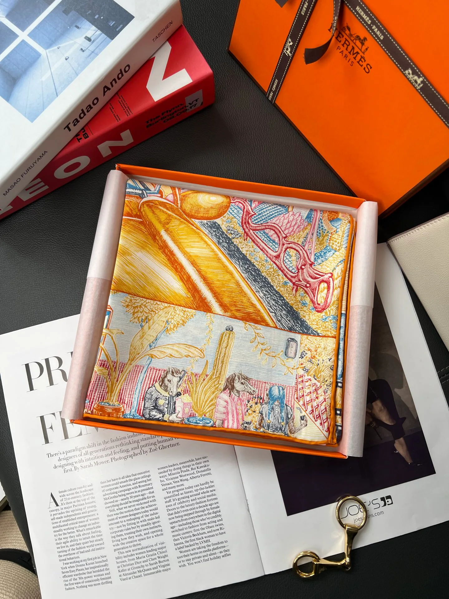 Silk Scarves HERMES 18093496