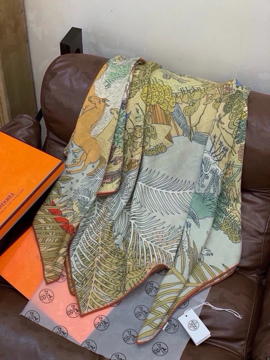 Silk Scarves HERMES 18222611
