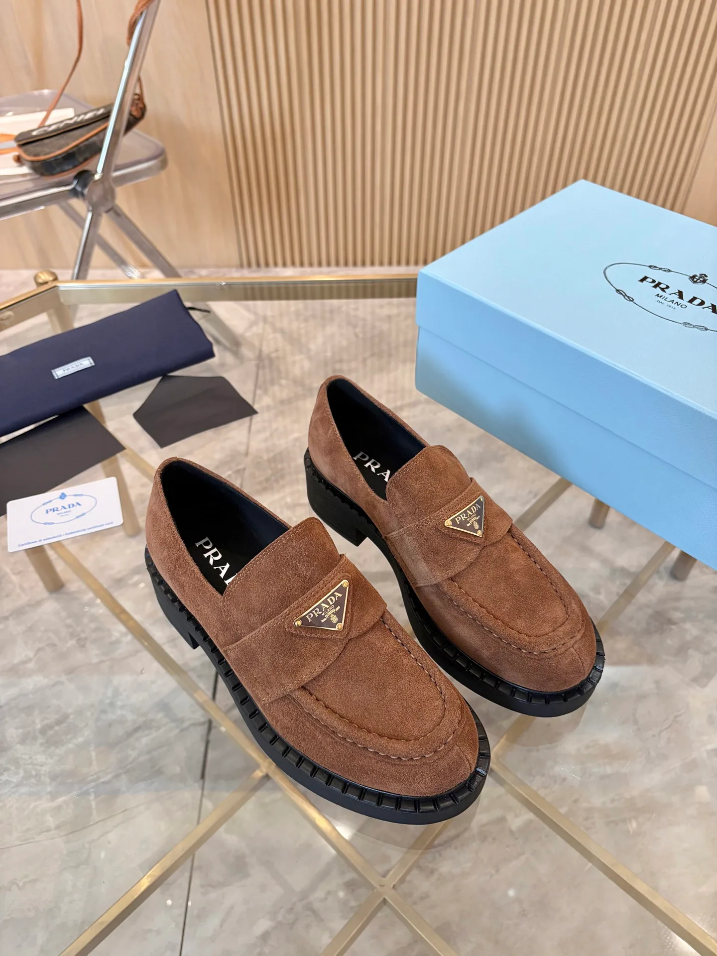Women's Loafers And Moccasins PRADA 17524787