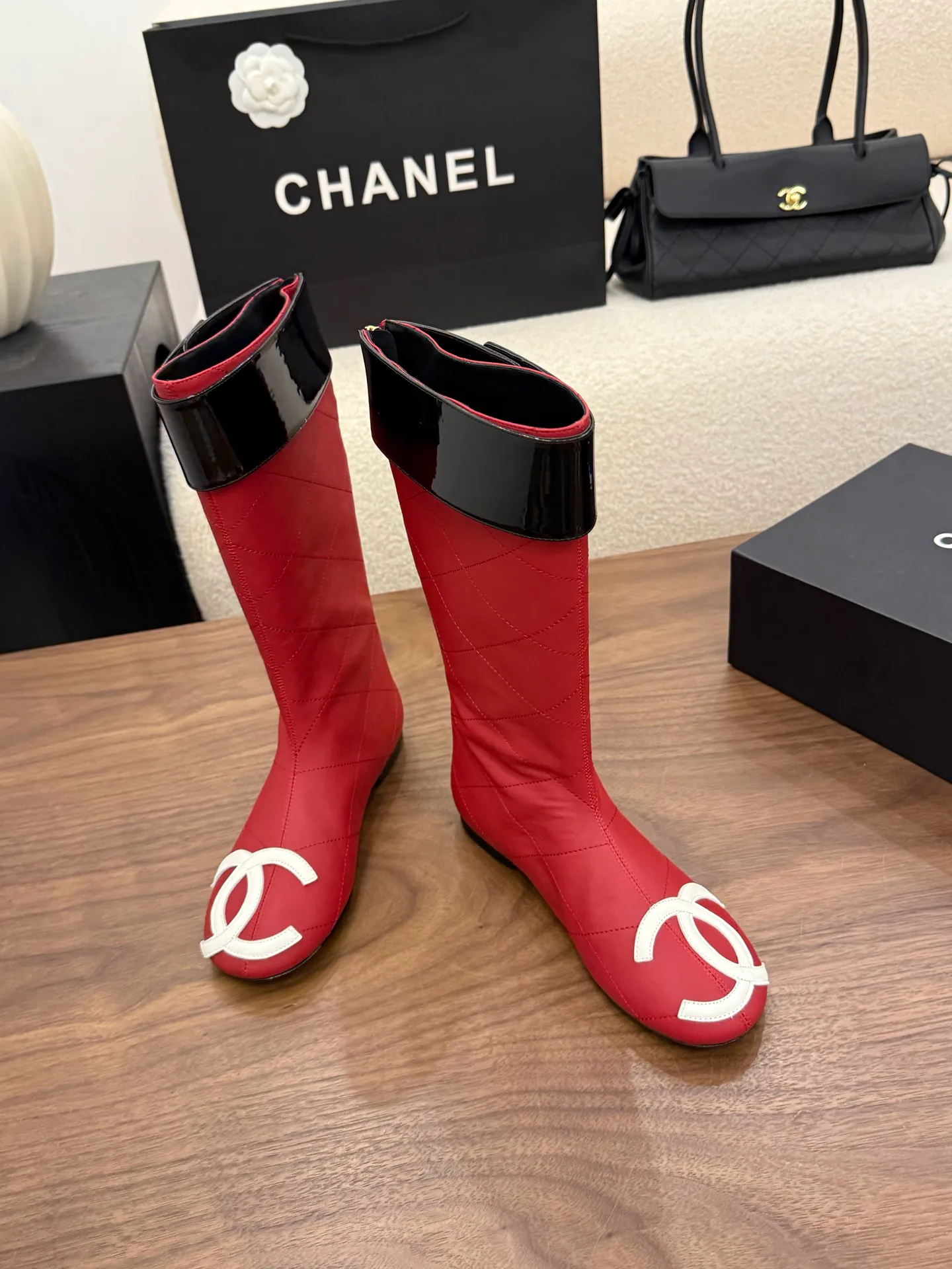 Women's Boots CHANEL 18275747